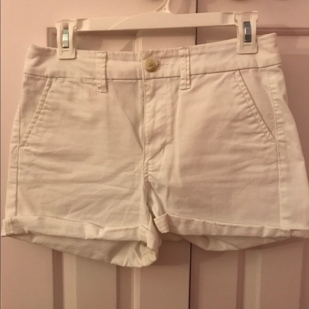 white shorts